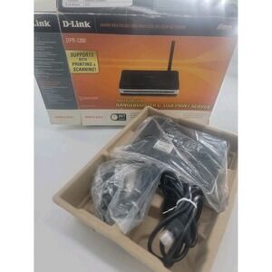 D-Link DPR-1260 RangeBooster G Multifunction USB Wireless Print Server New Box